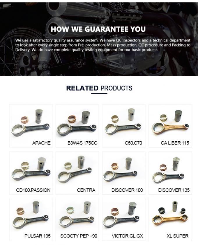 卸し売りオートバイは鋼鉄GB5.LX48アルミ鋳造機能連接棒を分ける