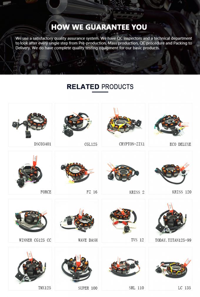卸し売り磁石ステータ・コイルKRISS FL/Motorcycleはステータ・コイルのための予備品を