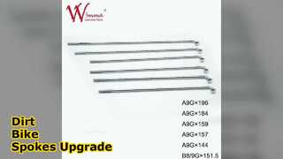 ダートバイク スポーク セット 196mm A9G 卸売