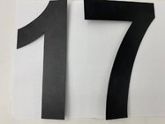 金属番号 外壁サイン レーザーカット文字 金 3d カスタム中国語