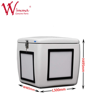 ガラス繊維配送箱 ジャンボボックス 白色 LEDライト 良性能 85L FRP 500mm*485mm*495mm