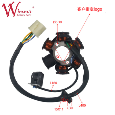 モーターサイクルの磁気ステータスコイル コンプリート電気部品 XY1258(2009) ISO9001 承認
